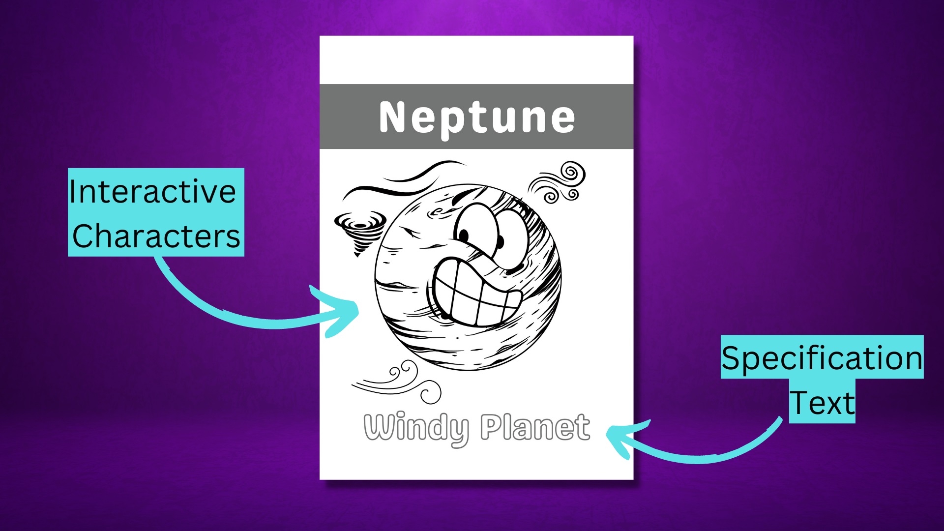Solar system Coloring Book for Kids Template - MasterBundles