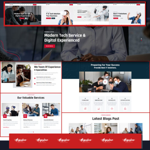 IT-Plot - IT Solution & Business Consulting WordPress Theme.