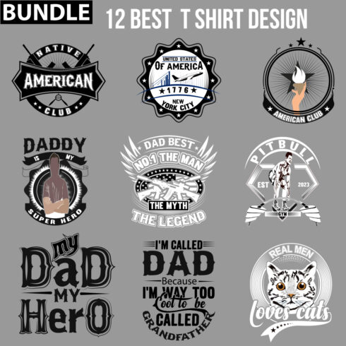 12 Best T-shirt Design main cover.
