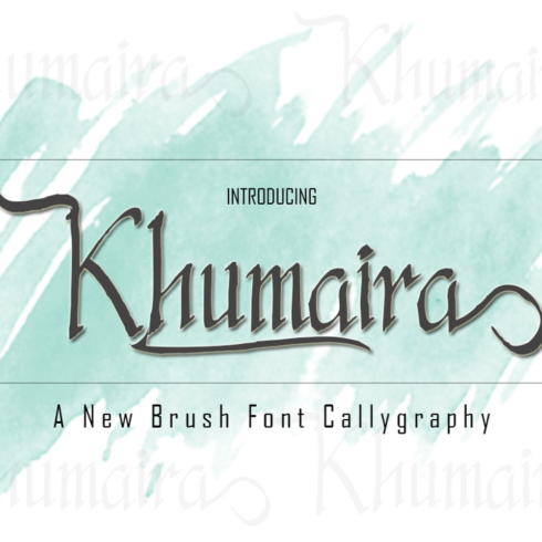 Khumaira brush main image preview.