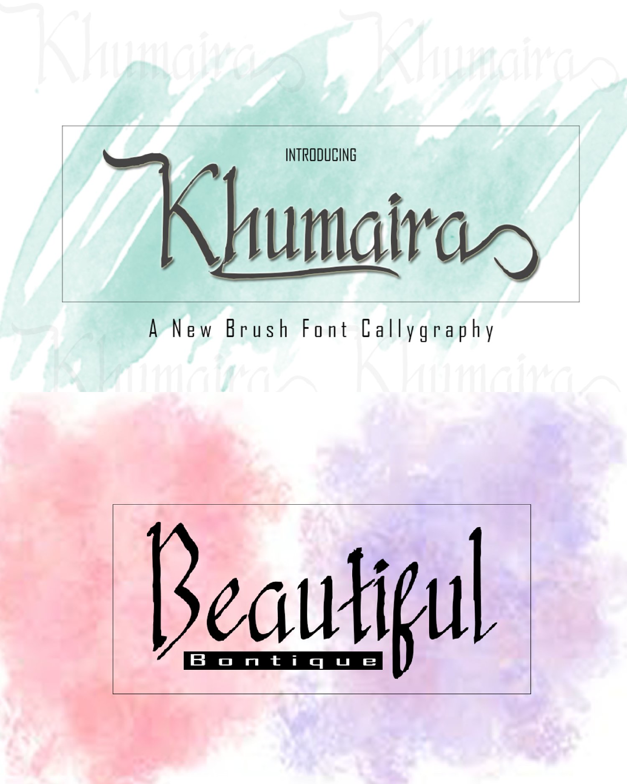 Khumaira brush pinterest image preview.