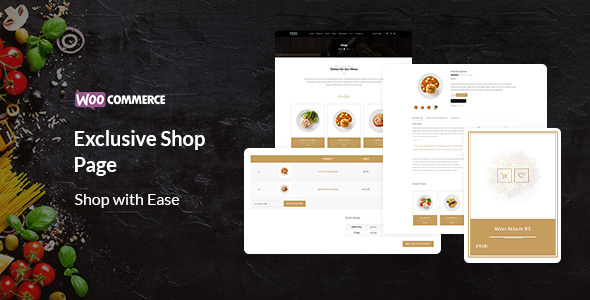 A selection of amazing restaurant themed WordPress template pages.