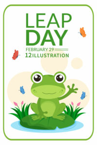 12 Happy Leap Day Illustration - MasterBundles