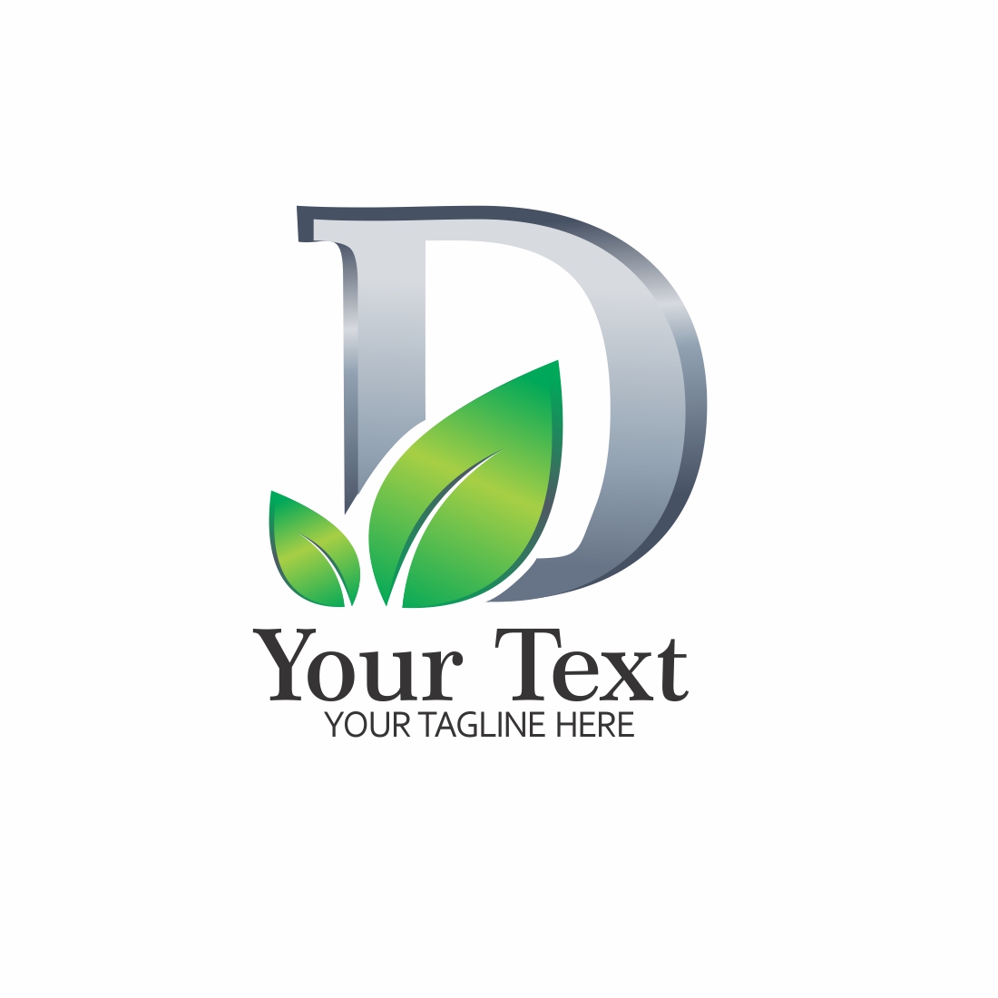 Attractive Letter D logo Designs in Two Variant Color cover image.