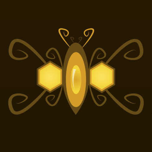Robotics Bee Icon Logo Design cover image.