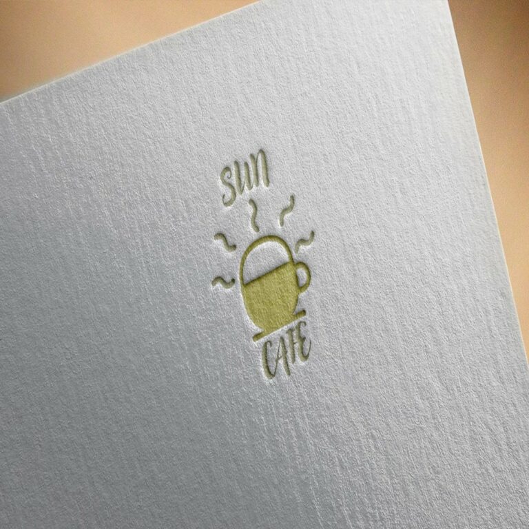 Sun Cafe Logo Design - MasterBundles