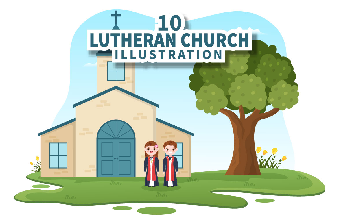 10 Lutheran Church And Pastor Illustration Masterbundles 3351