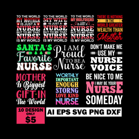 A selection of amazing images for prints on the theme of nurses