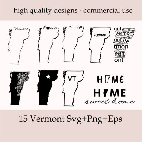 Vermont SVG Bundle.