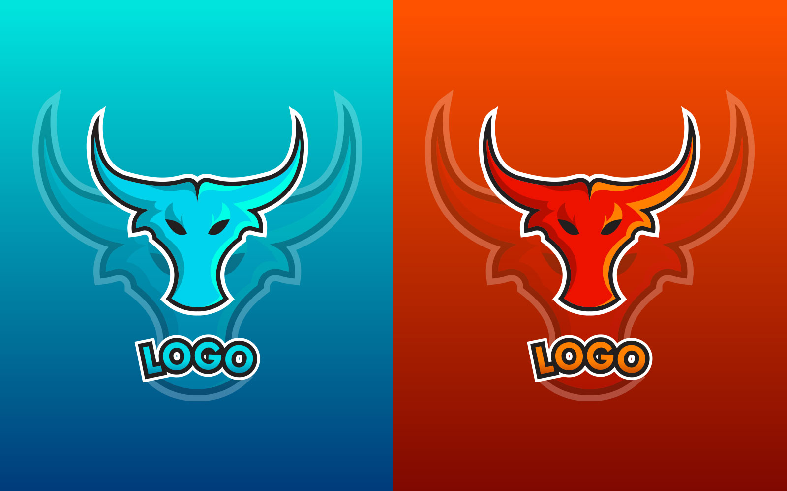 Two logo options.