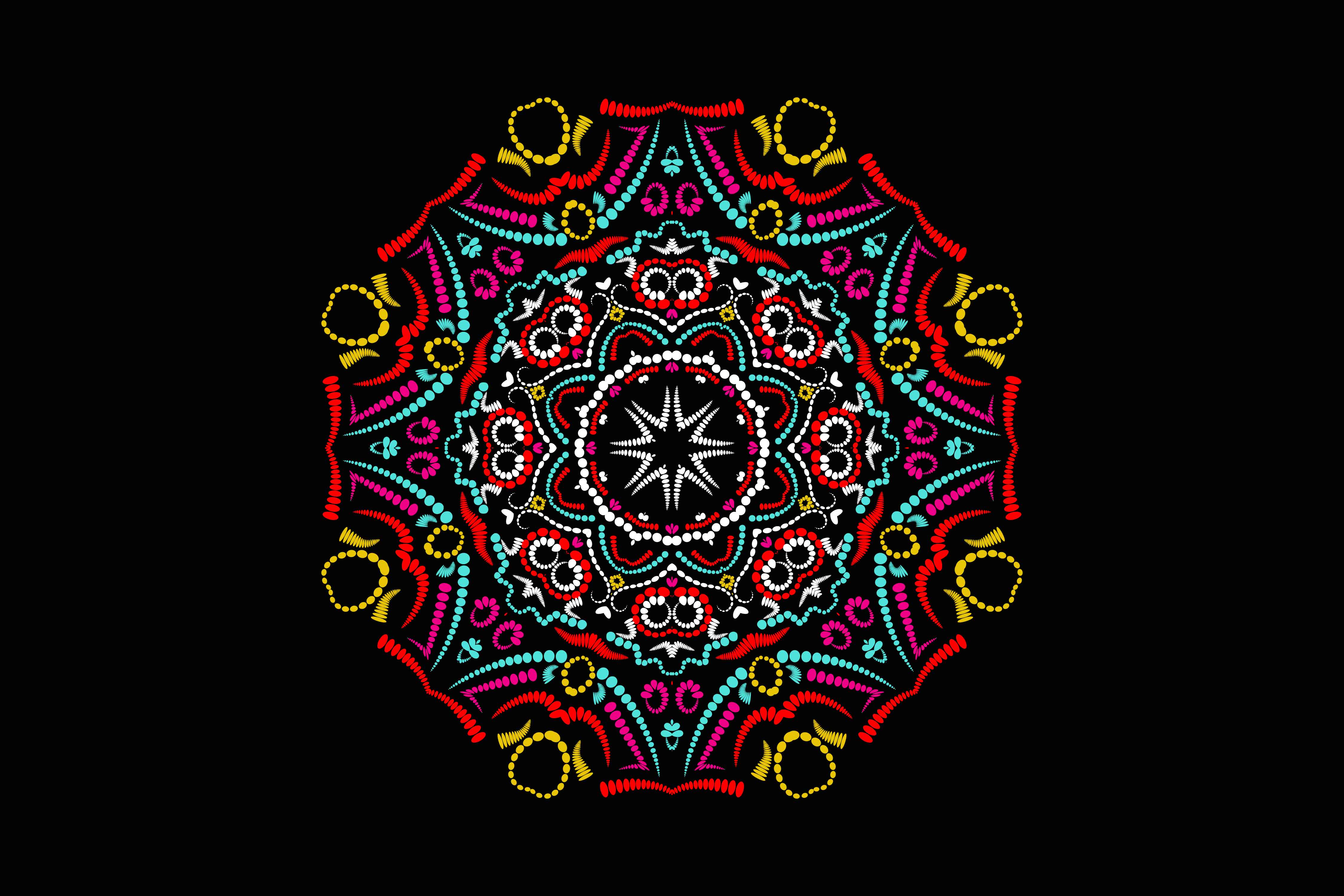 Beautiful image of geometric mandala