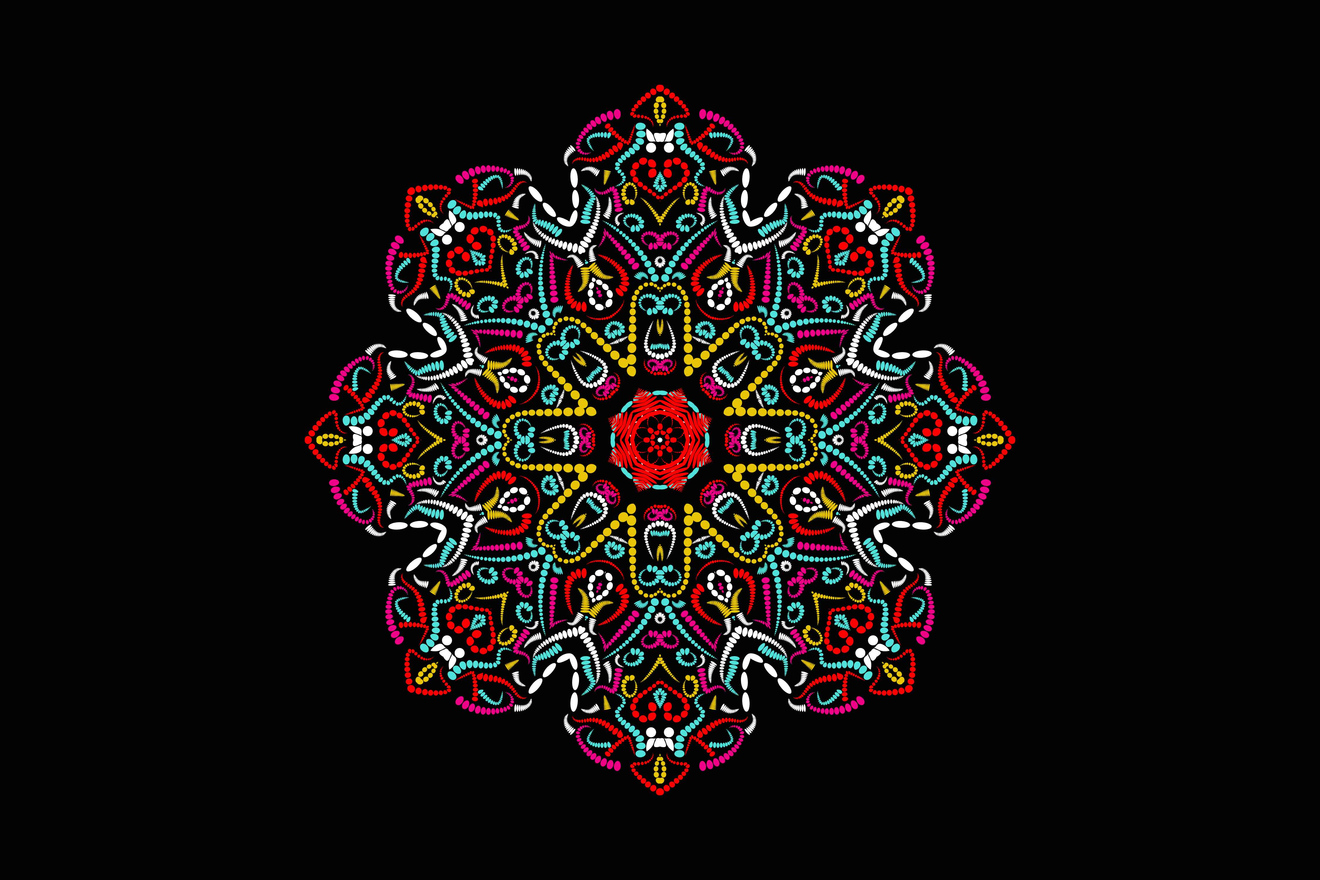 Amazing Mandala Art Design Bundle preview image.