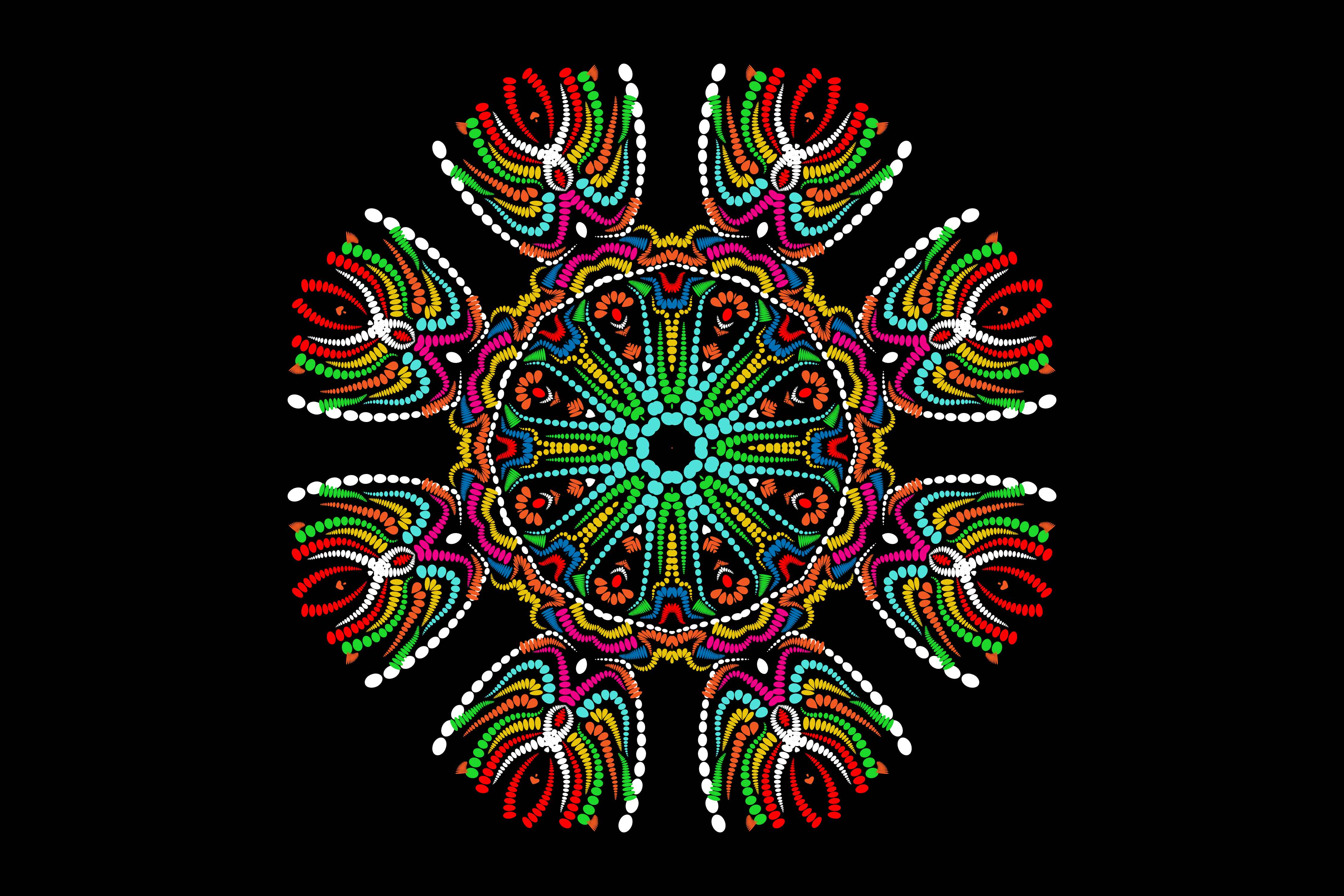 Beautiful image of geometric mandala