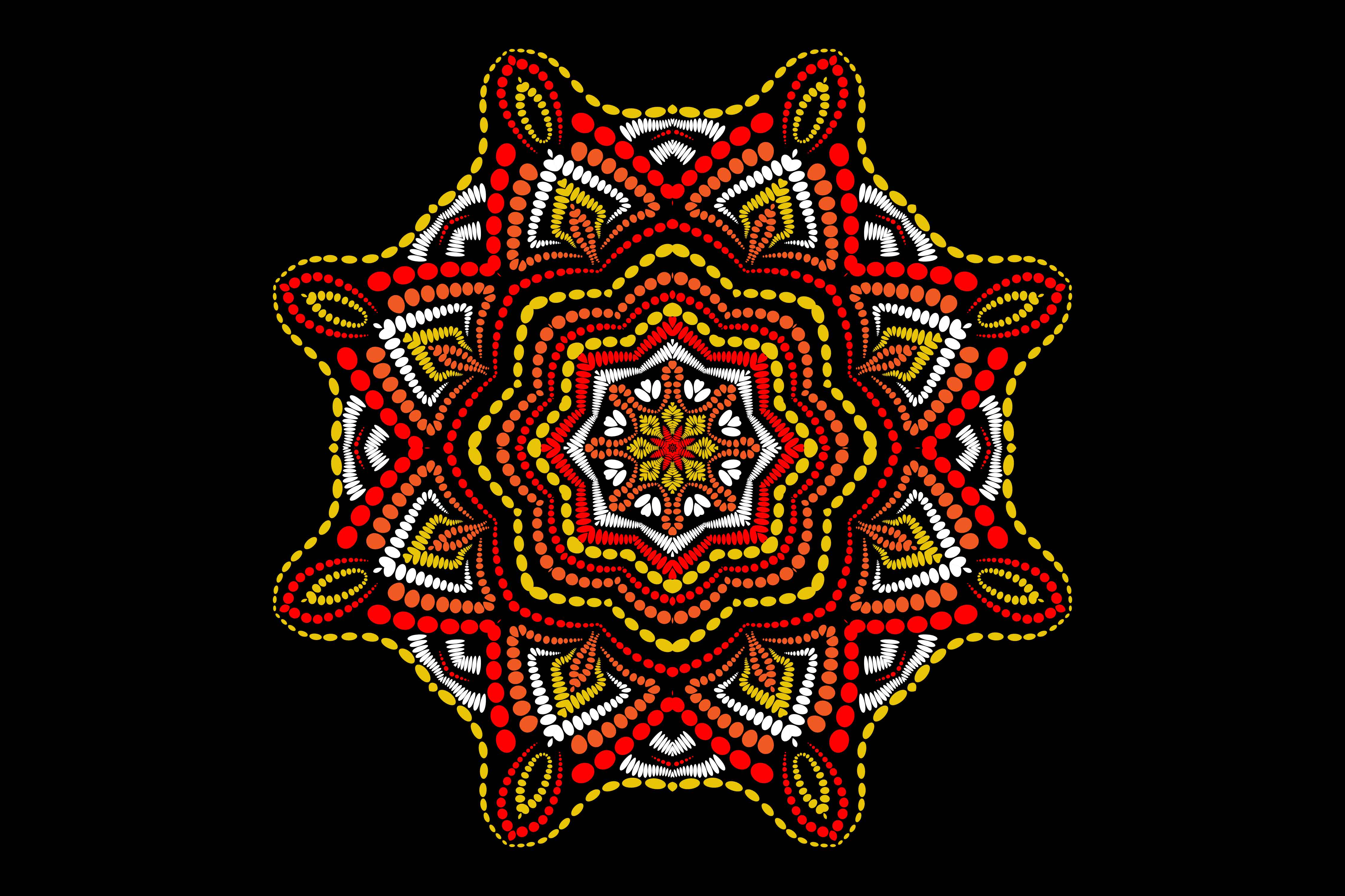 Beautiful image of geometric mandala