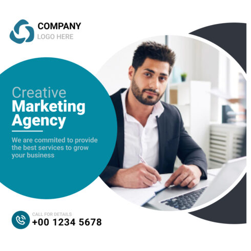 Digital Marketing Agency Social Media Post cover image.