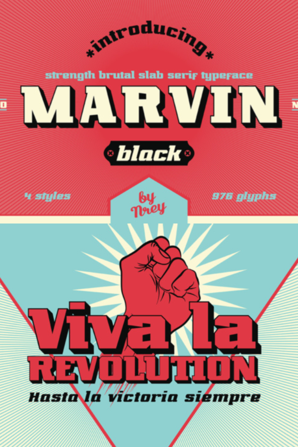 Marvin Black Font - Pinterest.