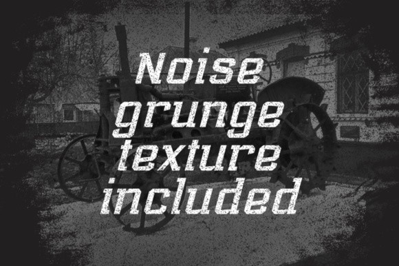 Noise grunge texture included.
