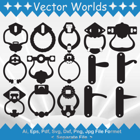 Door Handle SVG Vector Design - MasterBundles