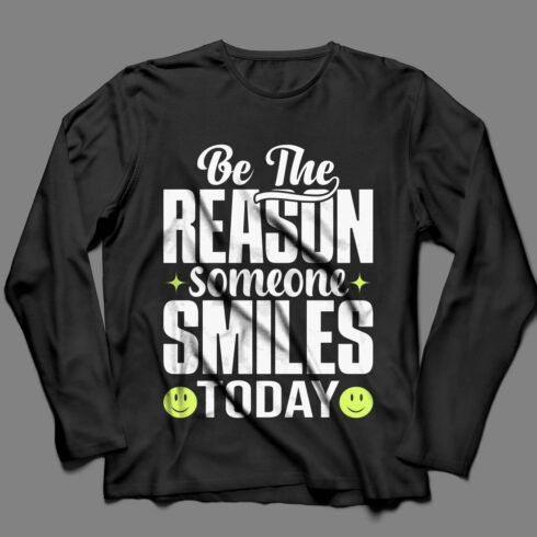Be The Reason Typography T-Shirt Design cover image.