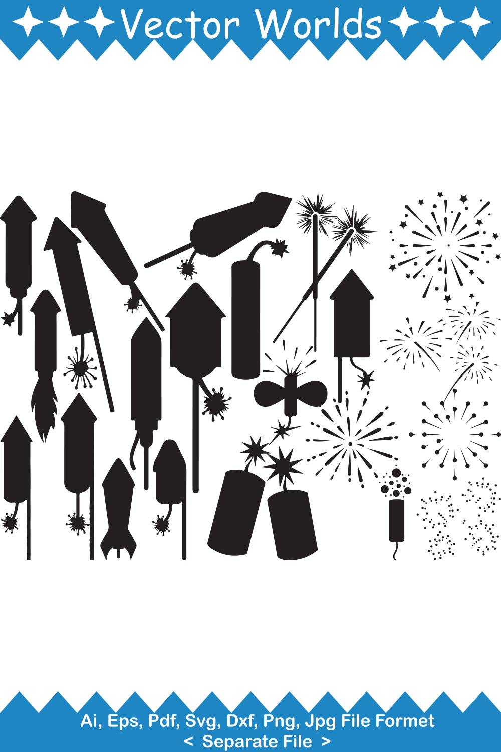 Collection of amazing images of fireworks silhouettes