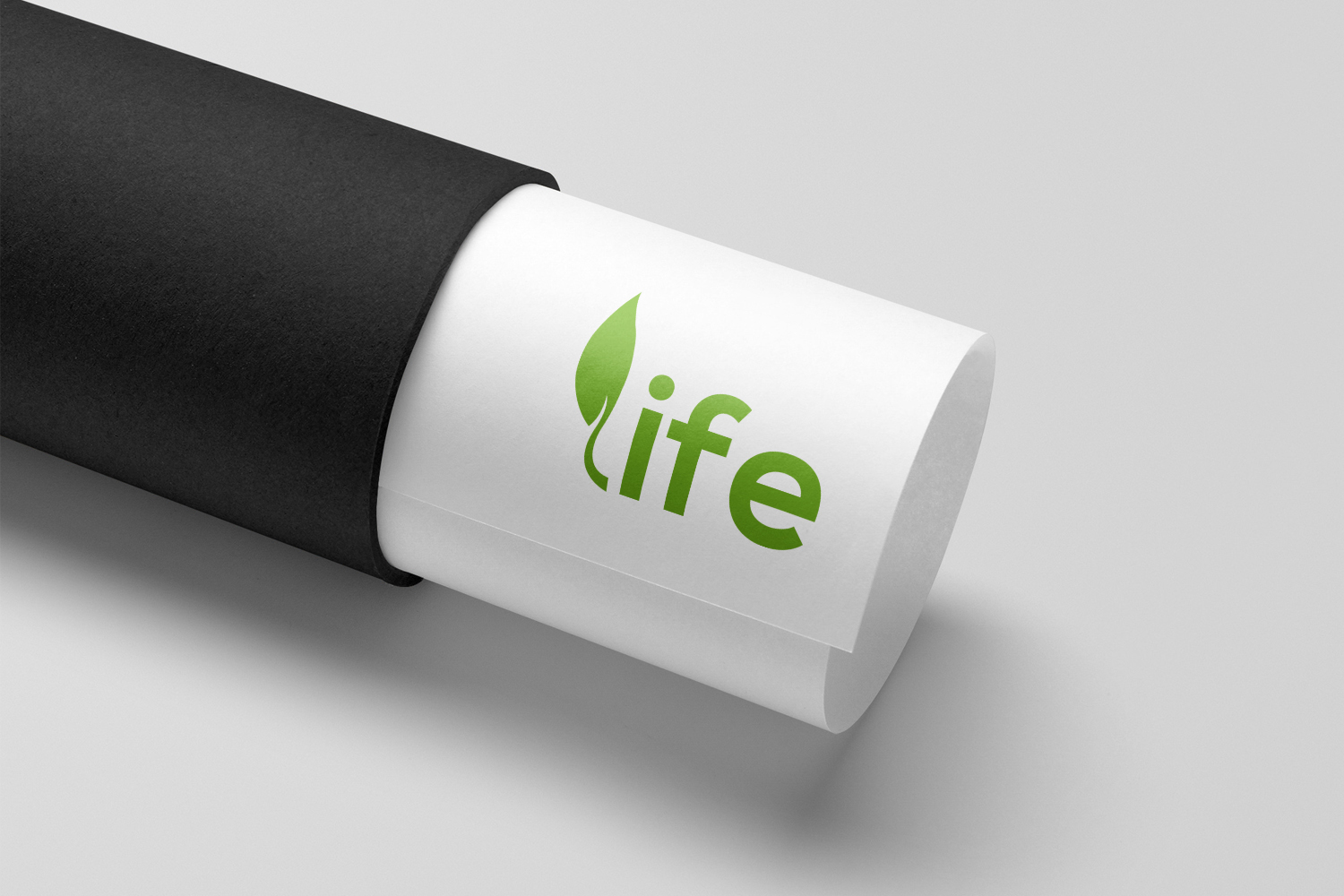 Life Logo Design Template preview image.