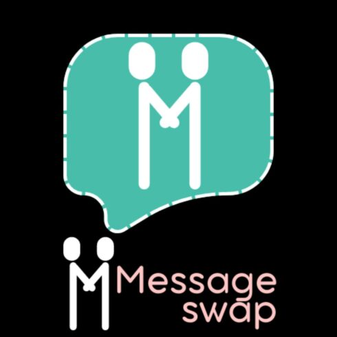 Message Swap App Logo Design cover image.