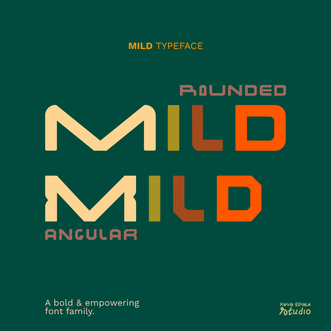 Mild Typeface Rounded Angular cover image.