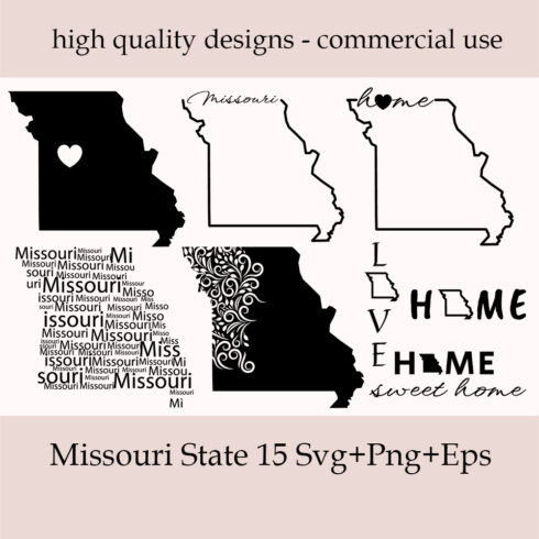 Missouri State Svg Bundle.
