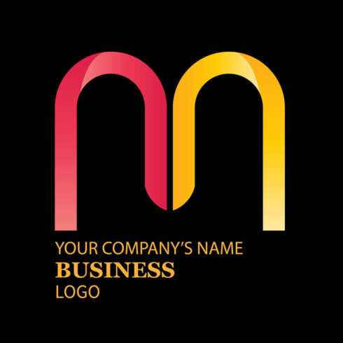 Modern Gradient Letter M Logo Design cover image.