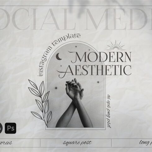 Aesthetic Instagram Template.