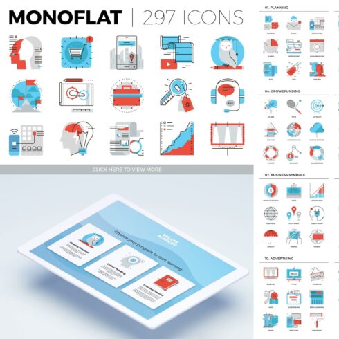 Monoflat Icons Collection.