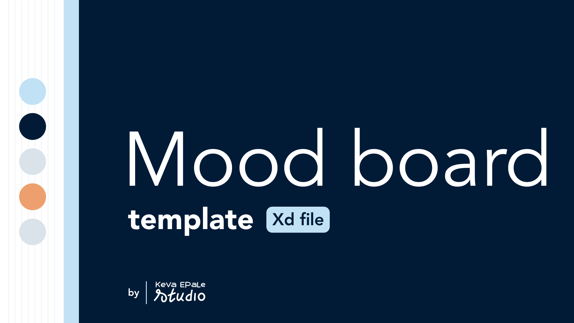 Free-Modern Mood Board Template Design - MasterBundles