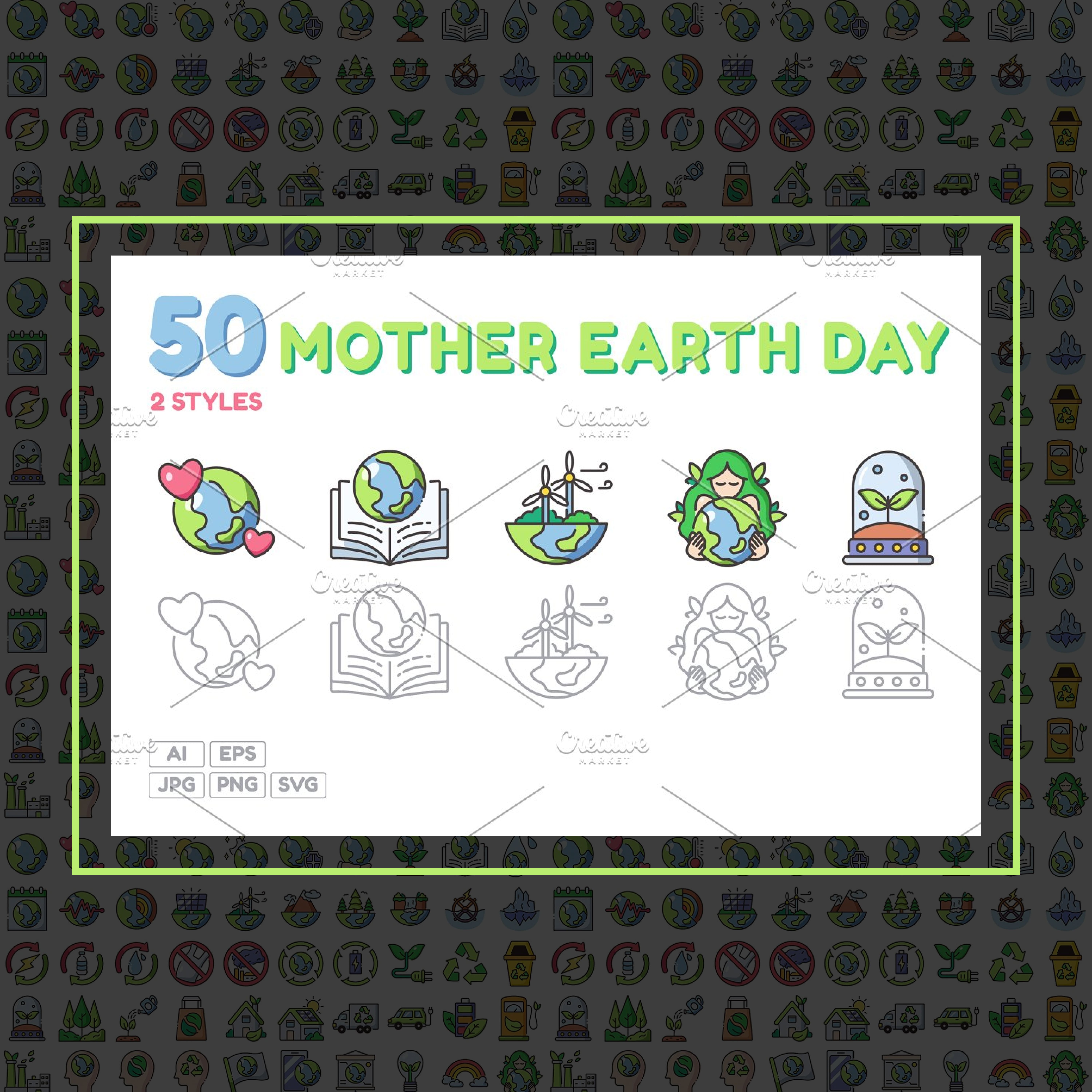Mother Earth Day 50 Icon cover.