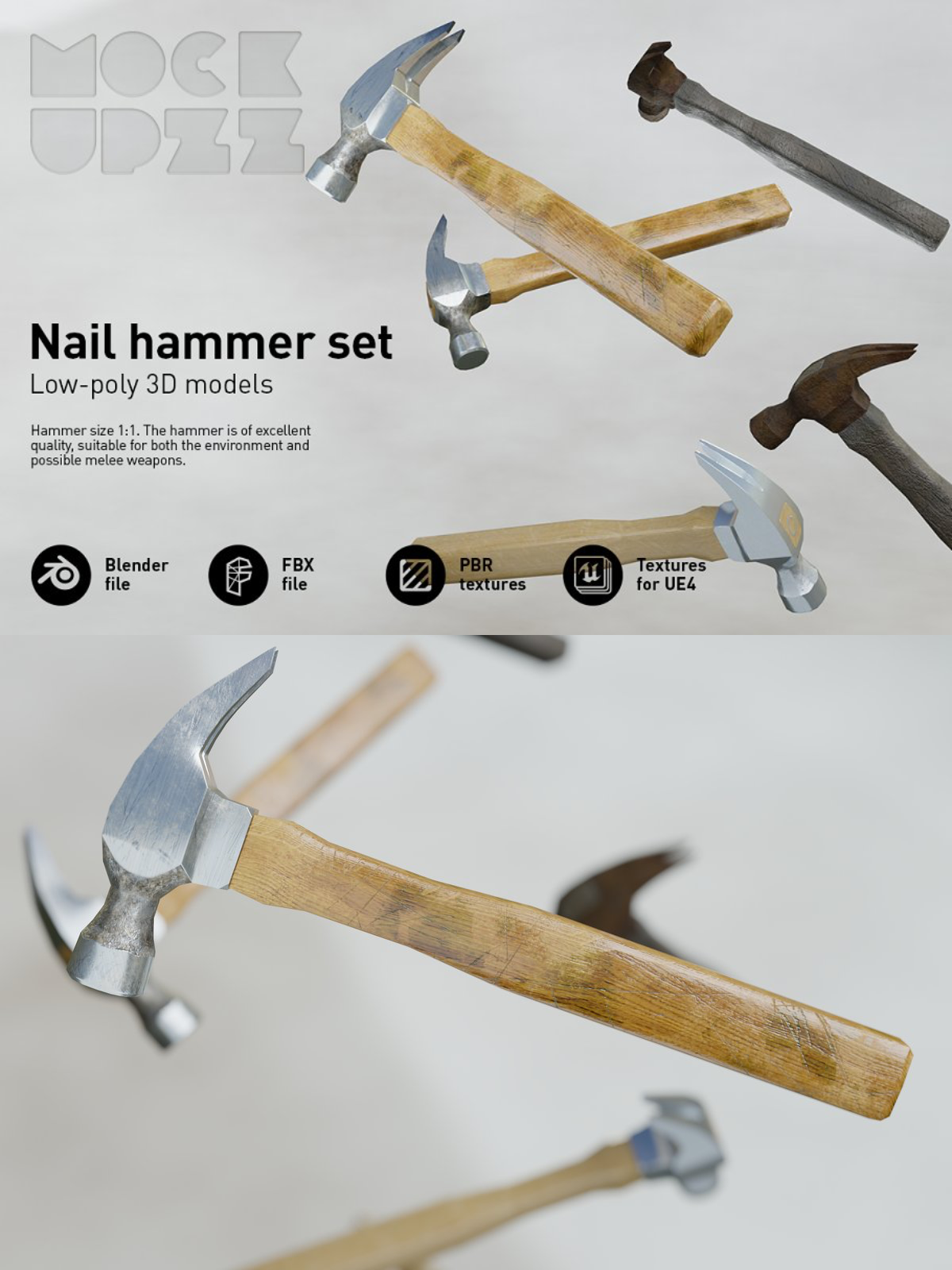 Nail hammer set pinterest image preview.