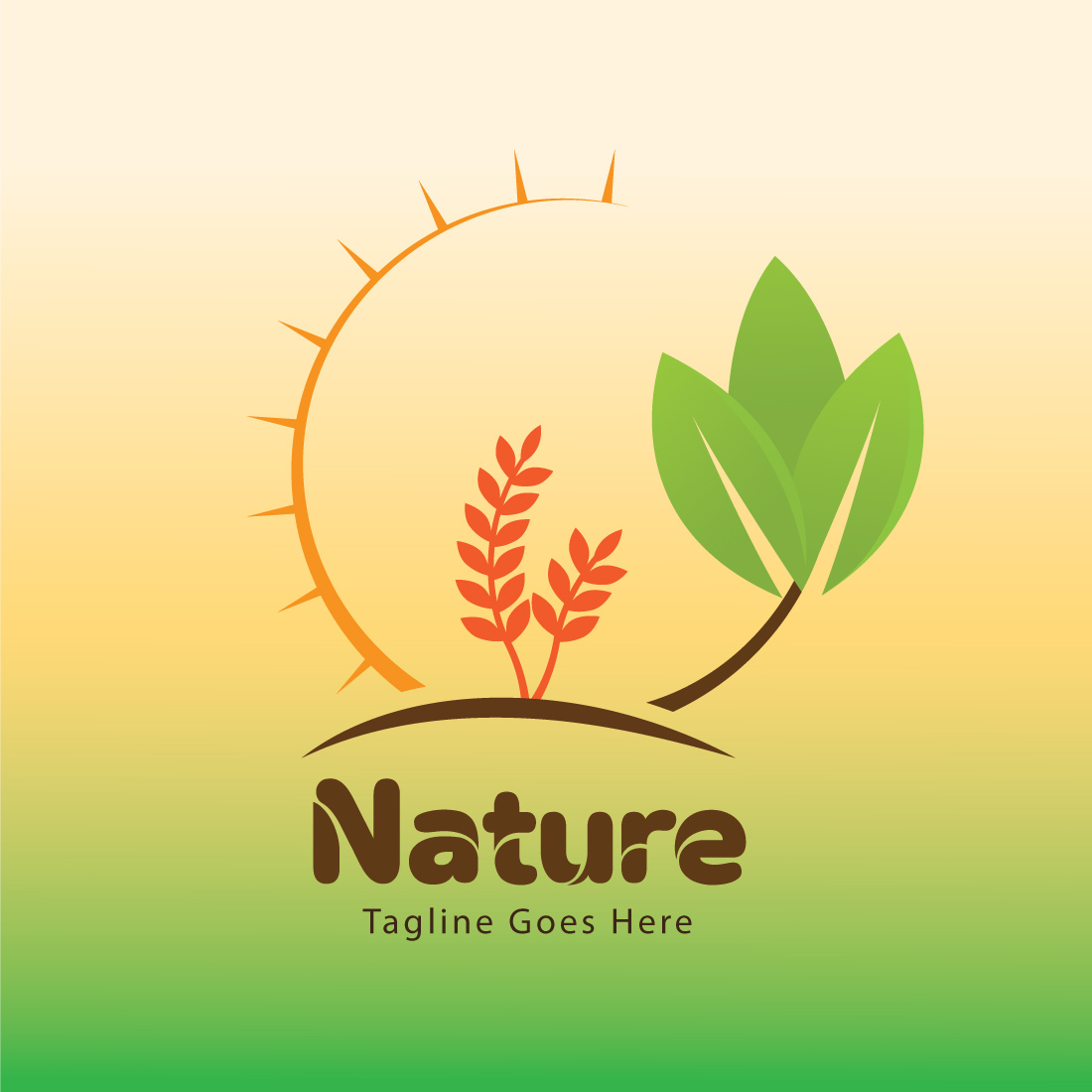 Eco Nature Logo cover image.