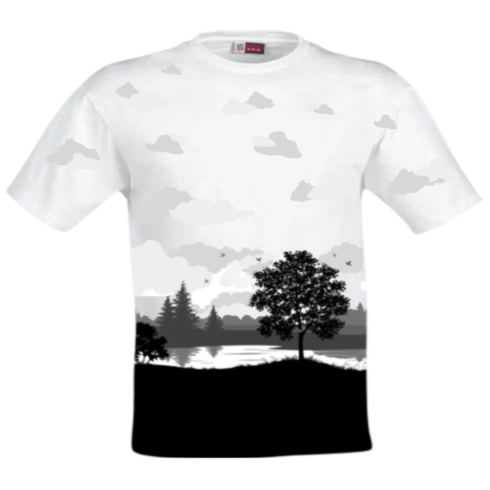 Nature Trees T-shirt Design cover image.
