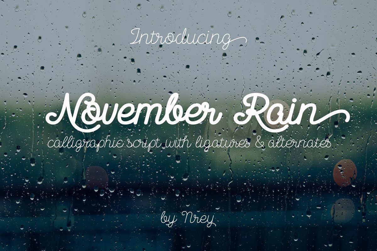 Cover image of November Rain.