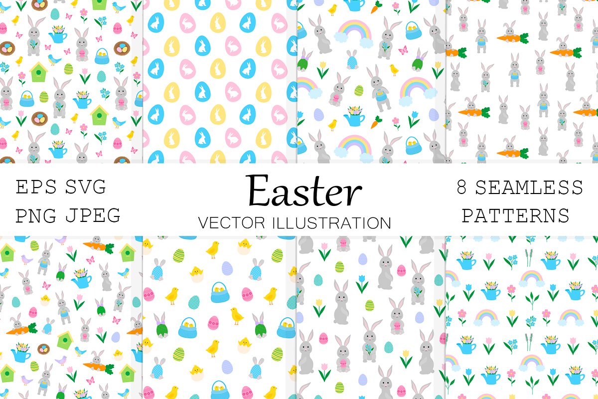 Cover image of Easter Pattern.