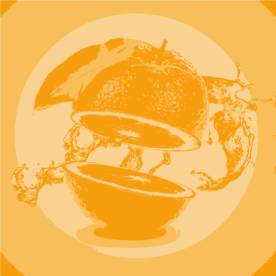 Orange Splash Graphics Design cover image.