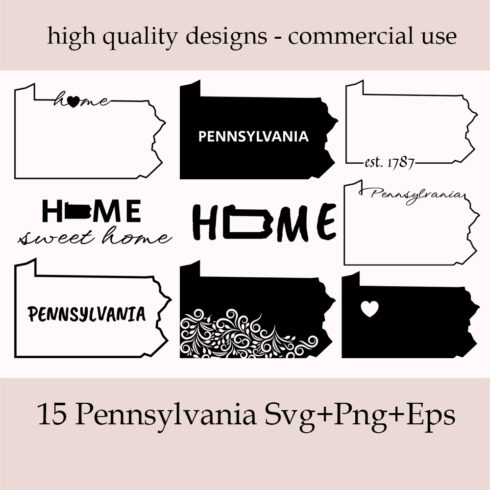 Pennsylvania SVG Bundle.
