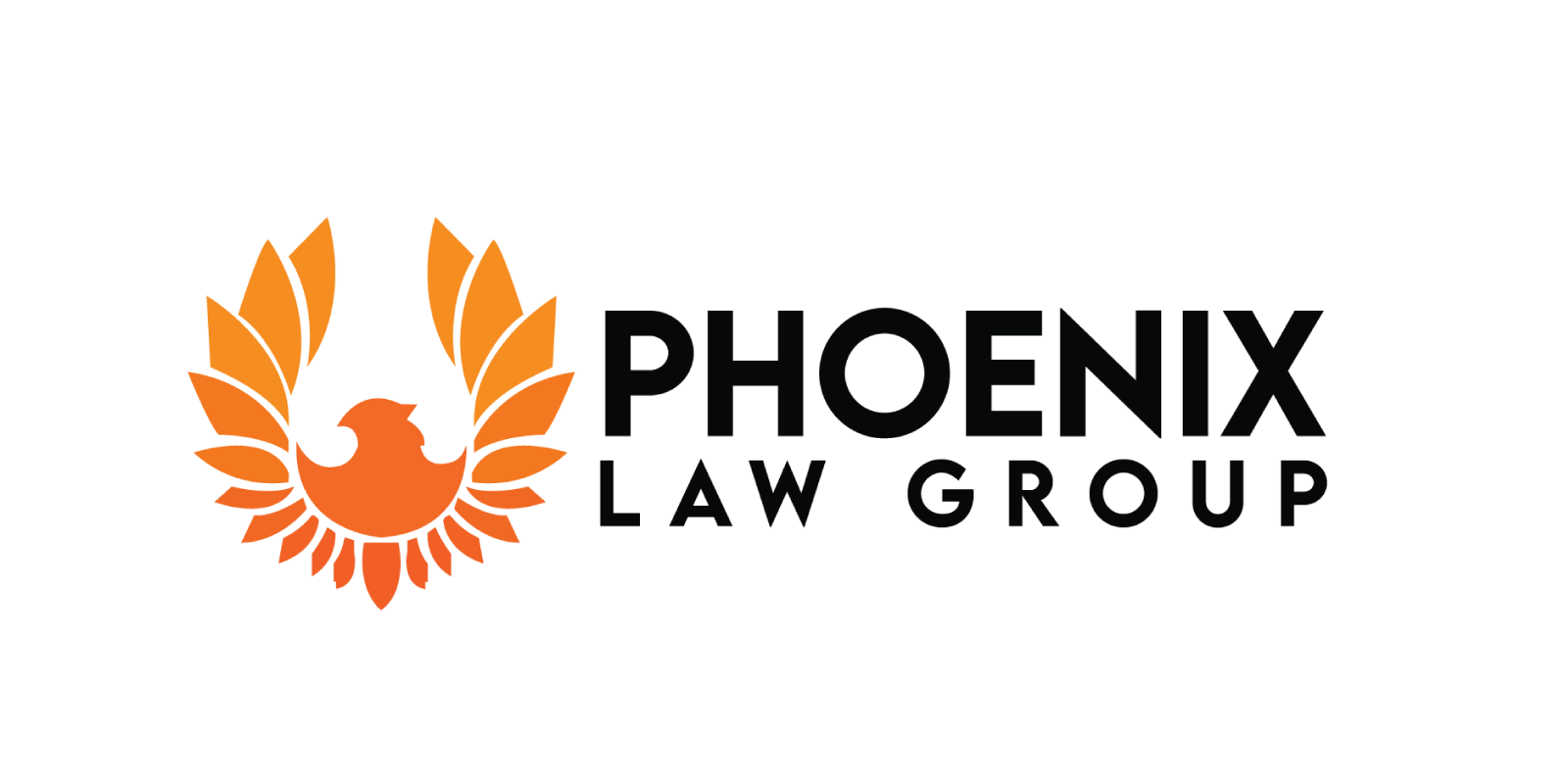 Phoenix Law Logo Design preview image.
