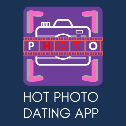 Photo Dating App Logo Design cover image.