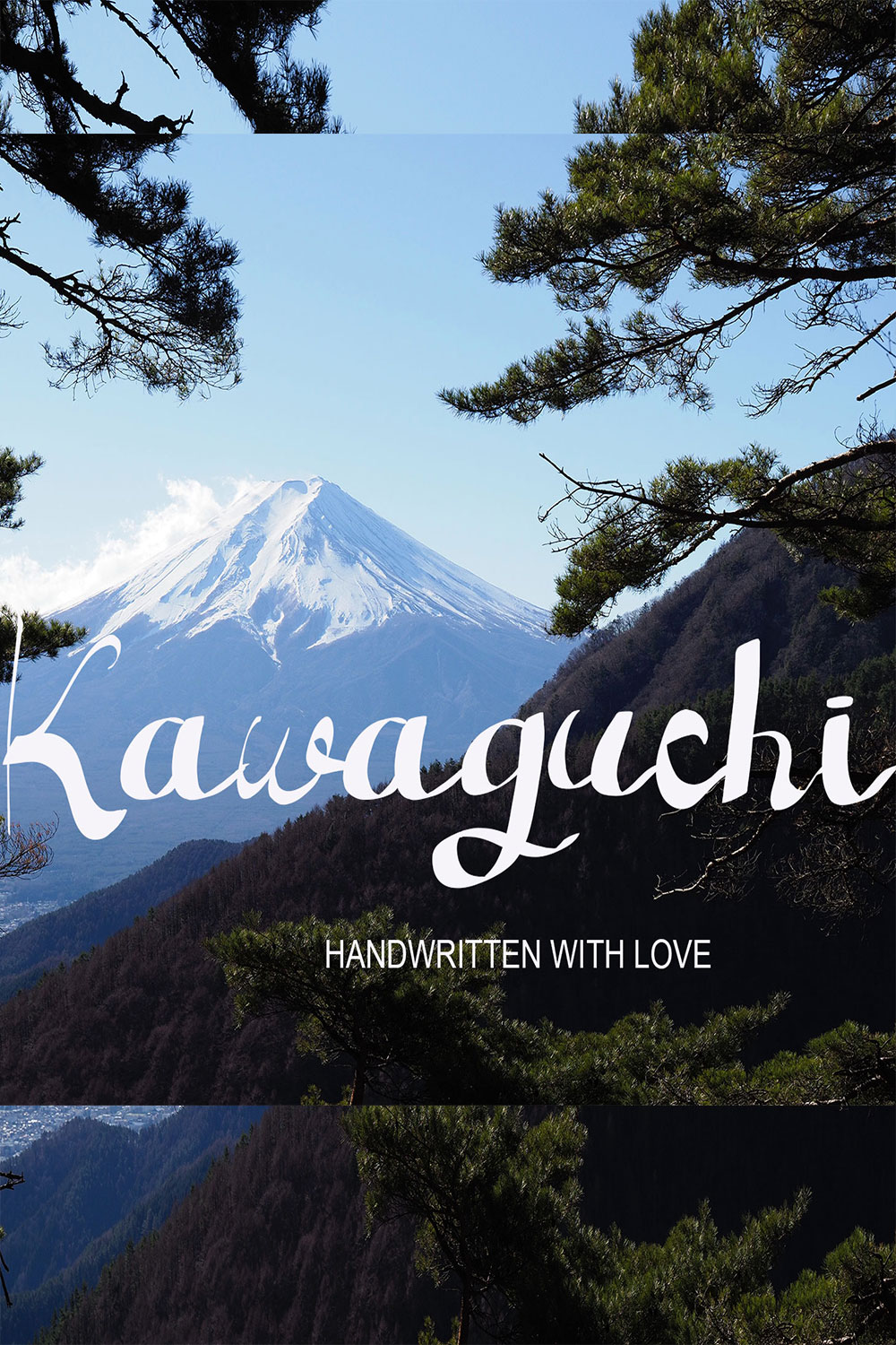 Kawaguchi Sans Serif Font Pinterest image.