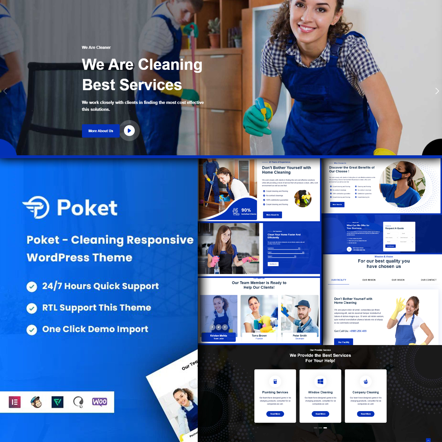 Poket - Cleaner Responsive WordPress Theme.