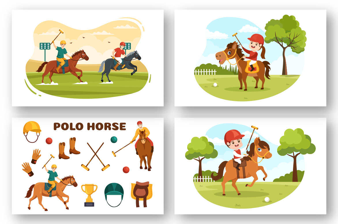 Use these horse illustrations.