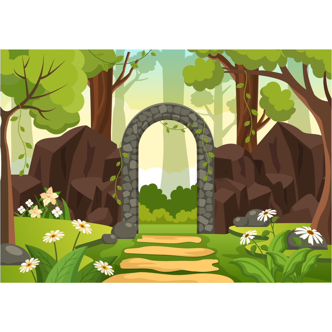 12 Portal Garden Illustration cover image.