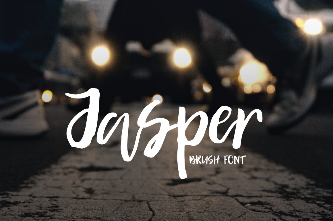 Jasper | Brush Font.