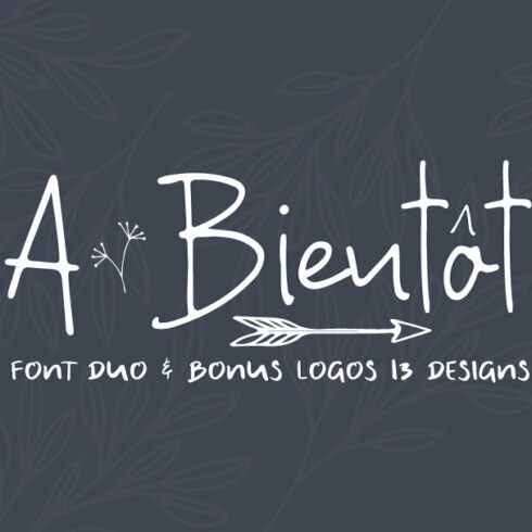 Cover image of A Bientot | Font Duo.
