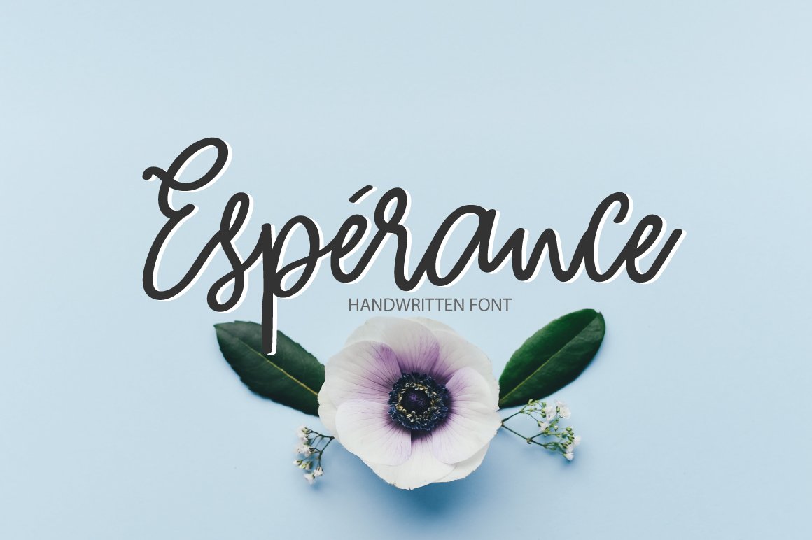 Esperance | Handwritten Font.