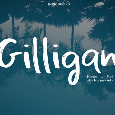 Gilligan | Handwritten Font.
